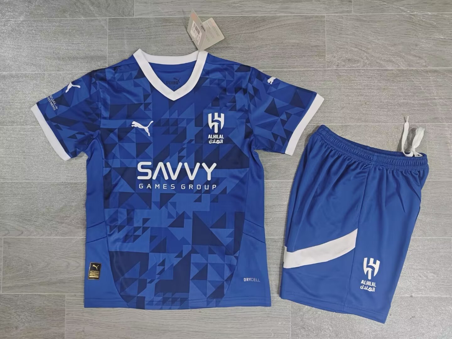 24-25 Al-Hilal Saudi Home Kids Soccer Jerseys Yupoo