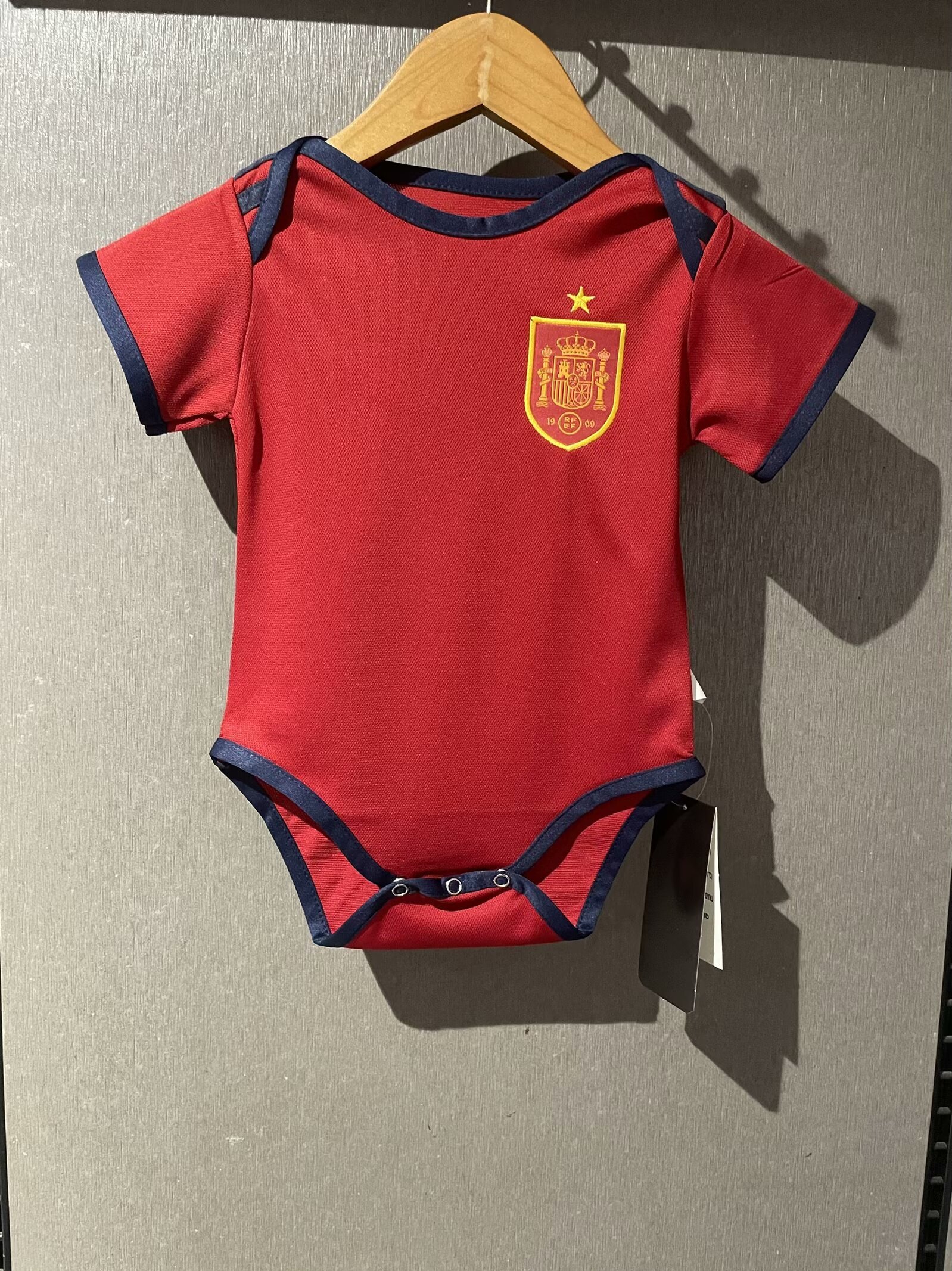 2024 Spain Home Baby Soccer Jerseys Yupoo