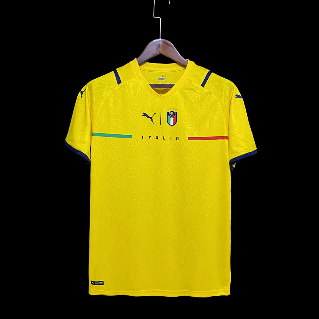 20/21 Italy Goalkeeper Yellow S-XXL