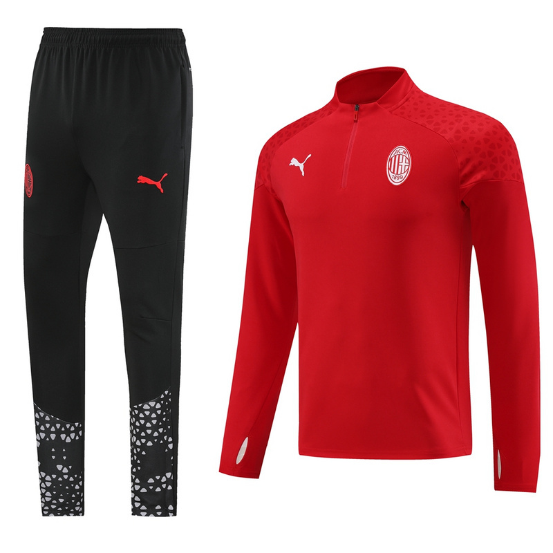 23-24 AC Milan Long Sleeve Training Suit Yupoo