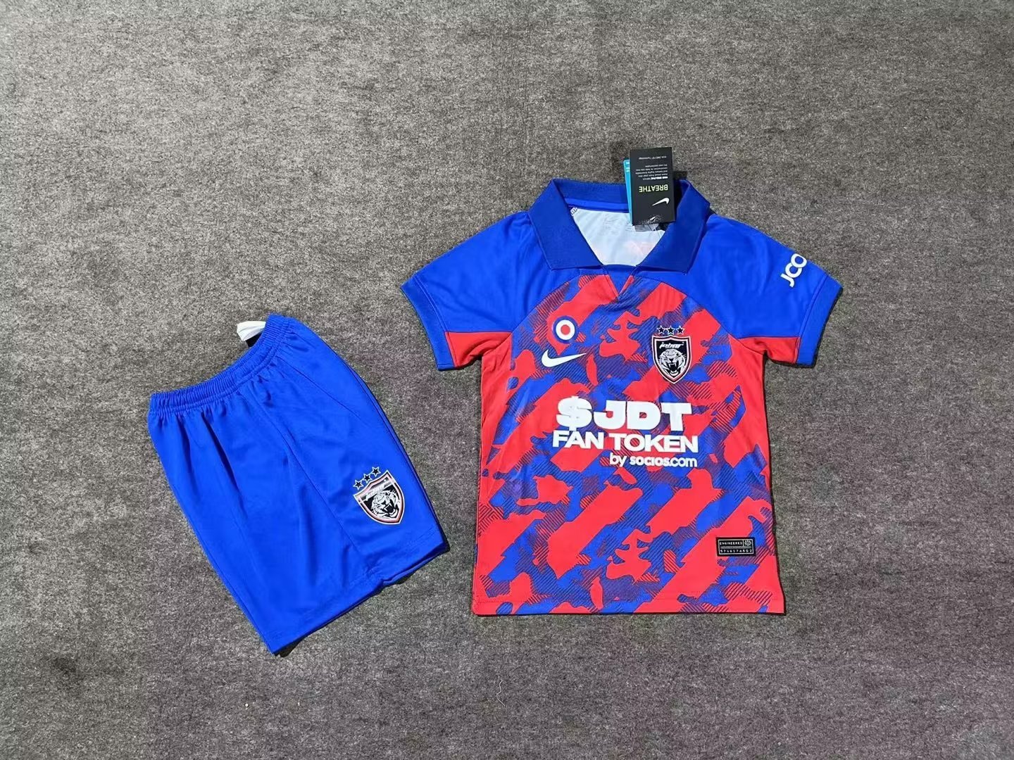 23-24 Johore Home Kids Soccer Jerseys Yupoo