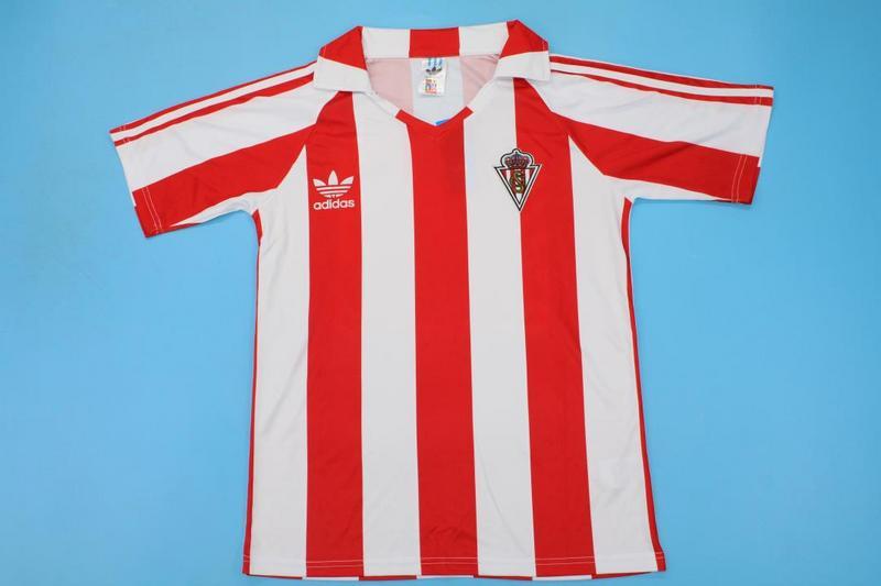 85-86 Gijon Home Retro Soccer Jerseys Yupoo