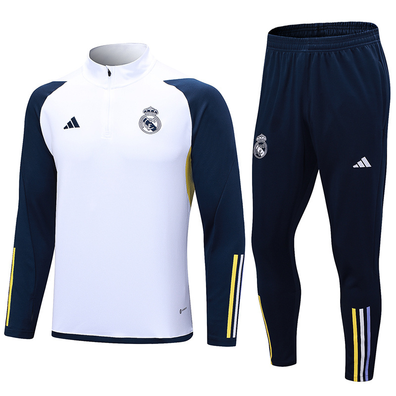 23-24 Real Madrid Long Sleeve Training Suit Yupoo