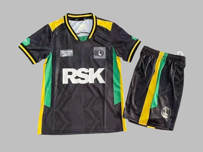 25-26 Charlton Third Kids Cheap Soccer Jerseys Yupoo