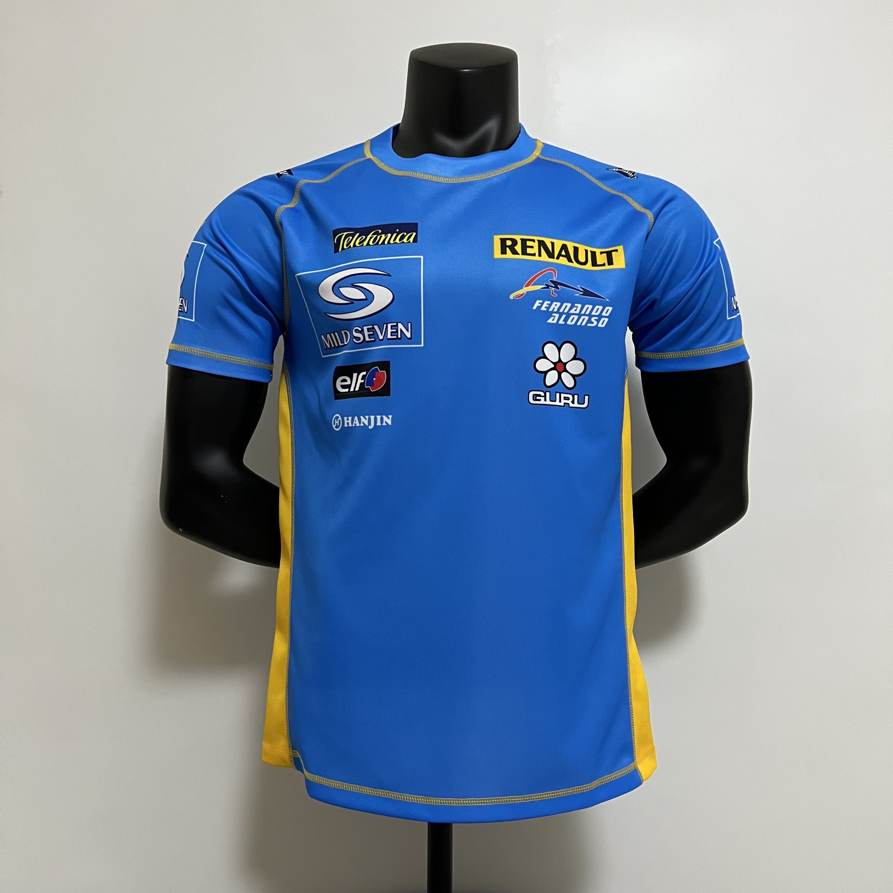 Renault 05 blue shirts alonso s-3x