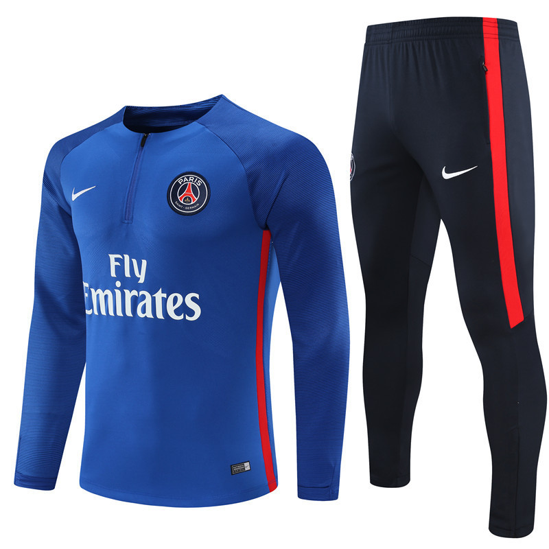 16-17 Paris Player Long Sleeve Training Suit Yupoo