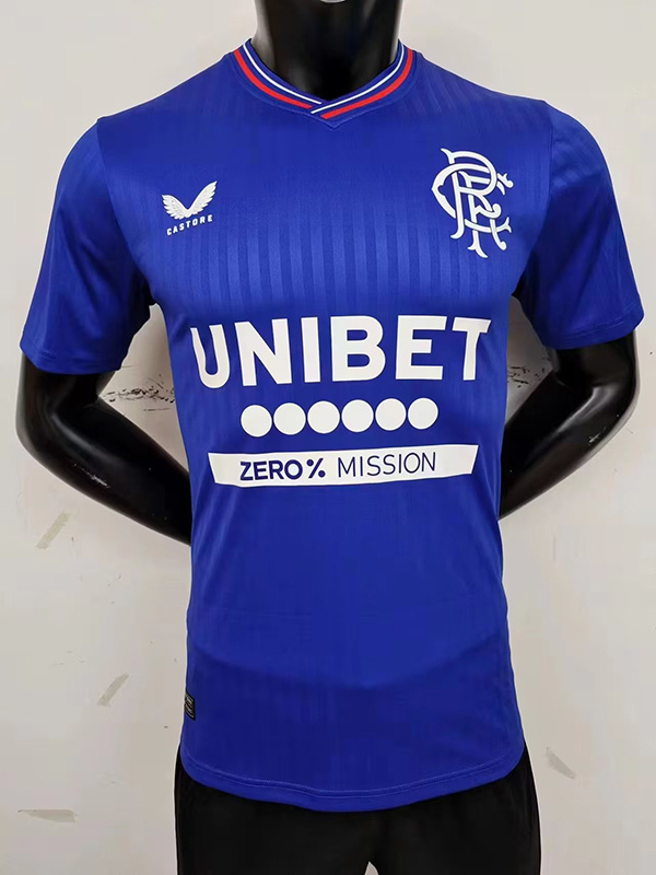 23-24 Rangers Home Player Version Soccer Jerseys Yupoo