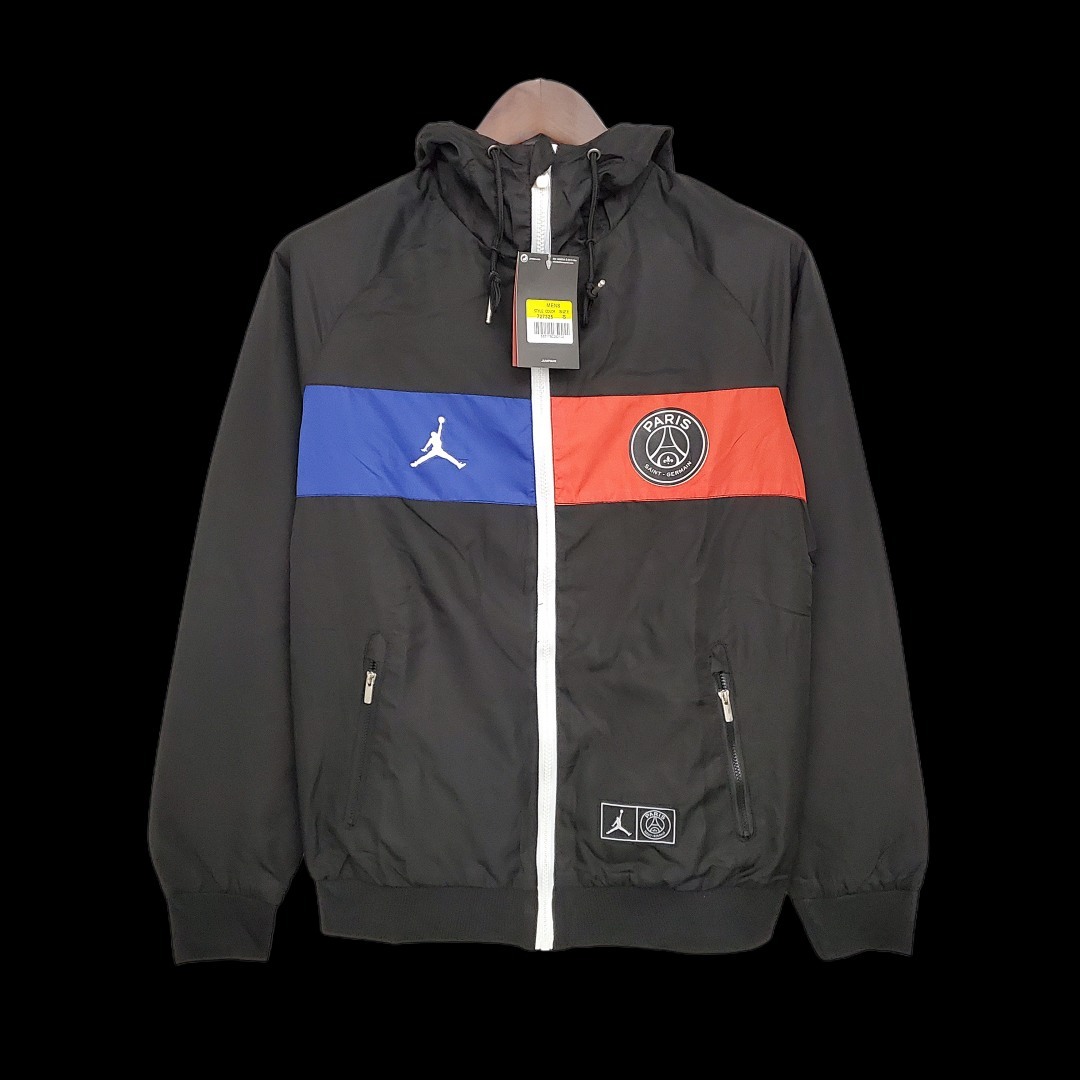 Windbreaker PSG Black and Blue Red S-XXL