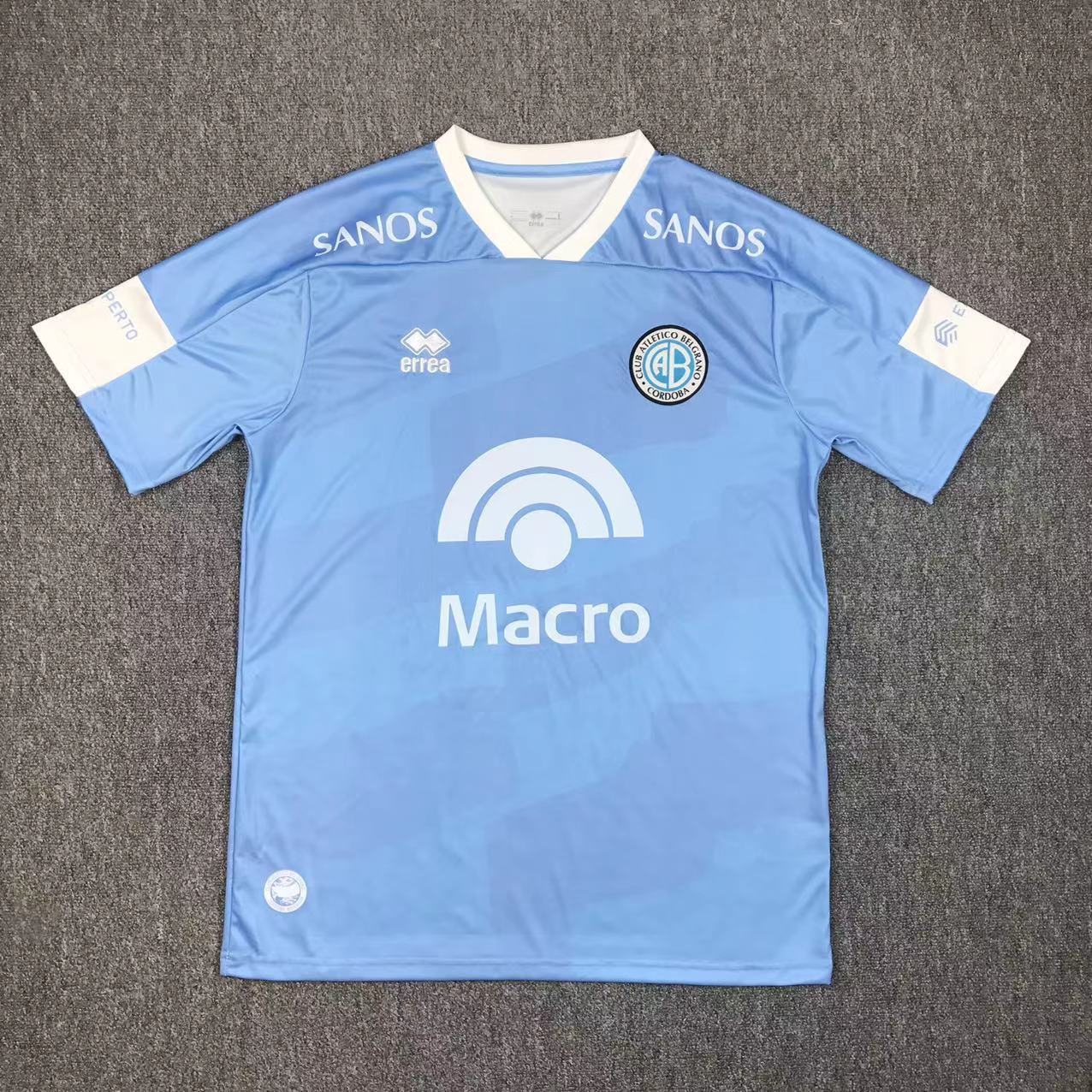 24-25 Belgrano Cba Home Soccer Jerseys Yupoo