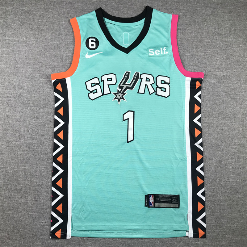 2023 Spurs #1 Embroidery