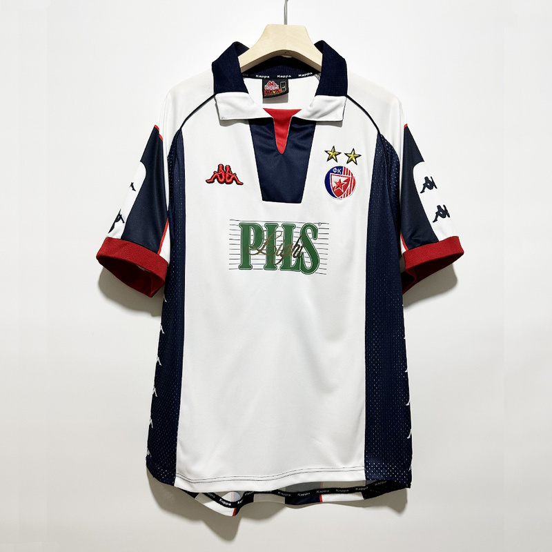 1999-01 Red Star Belgrade Away Retro Soccer Jerseys Yupoo