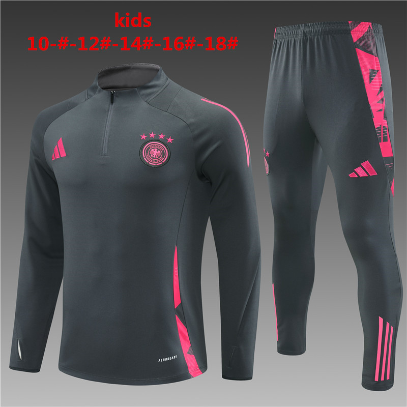2024 Germany Kids Long Sleeve Training Suit Yupoo