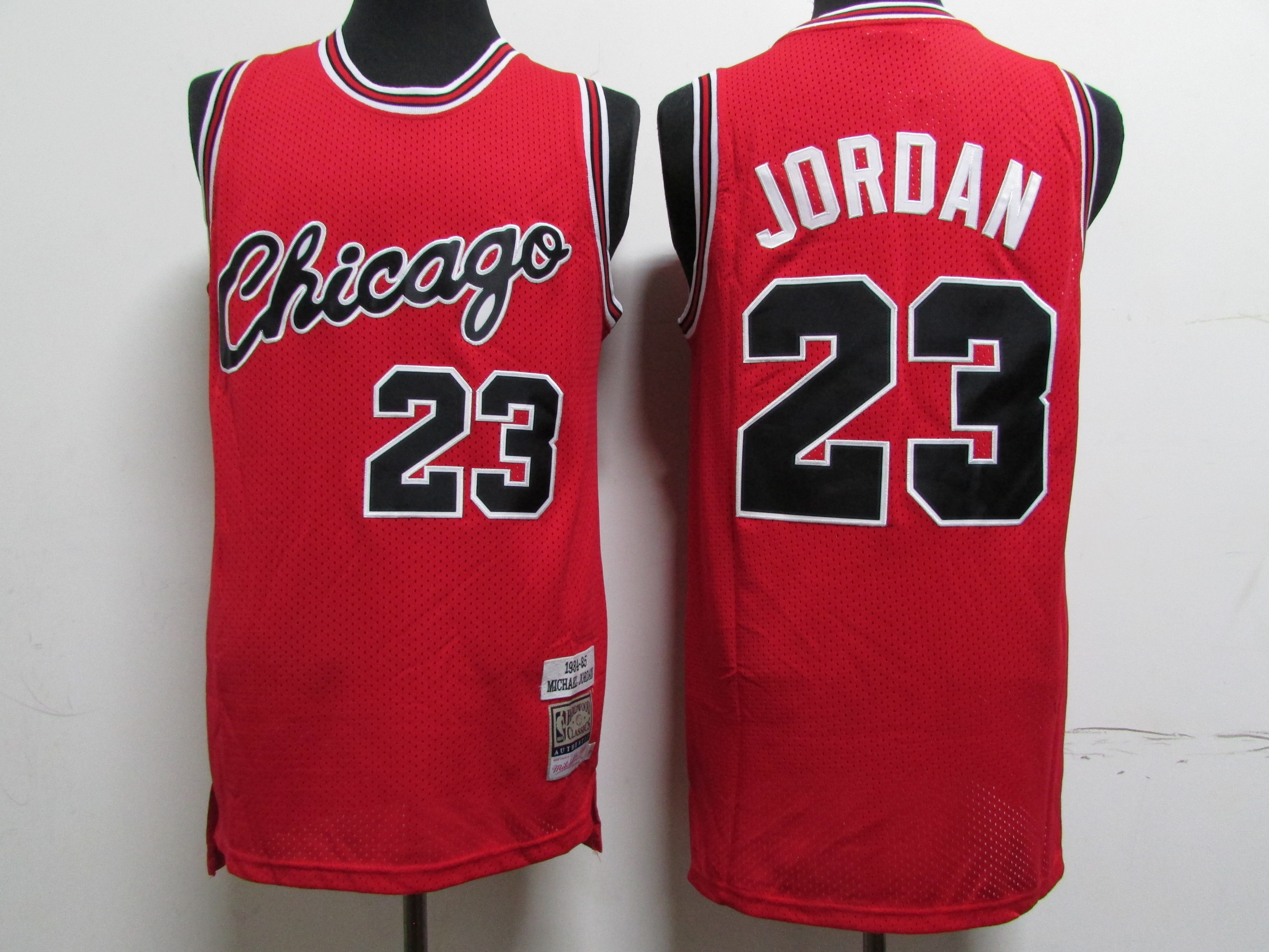 84-85 Retro Bulls #23 Embroidery