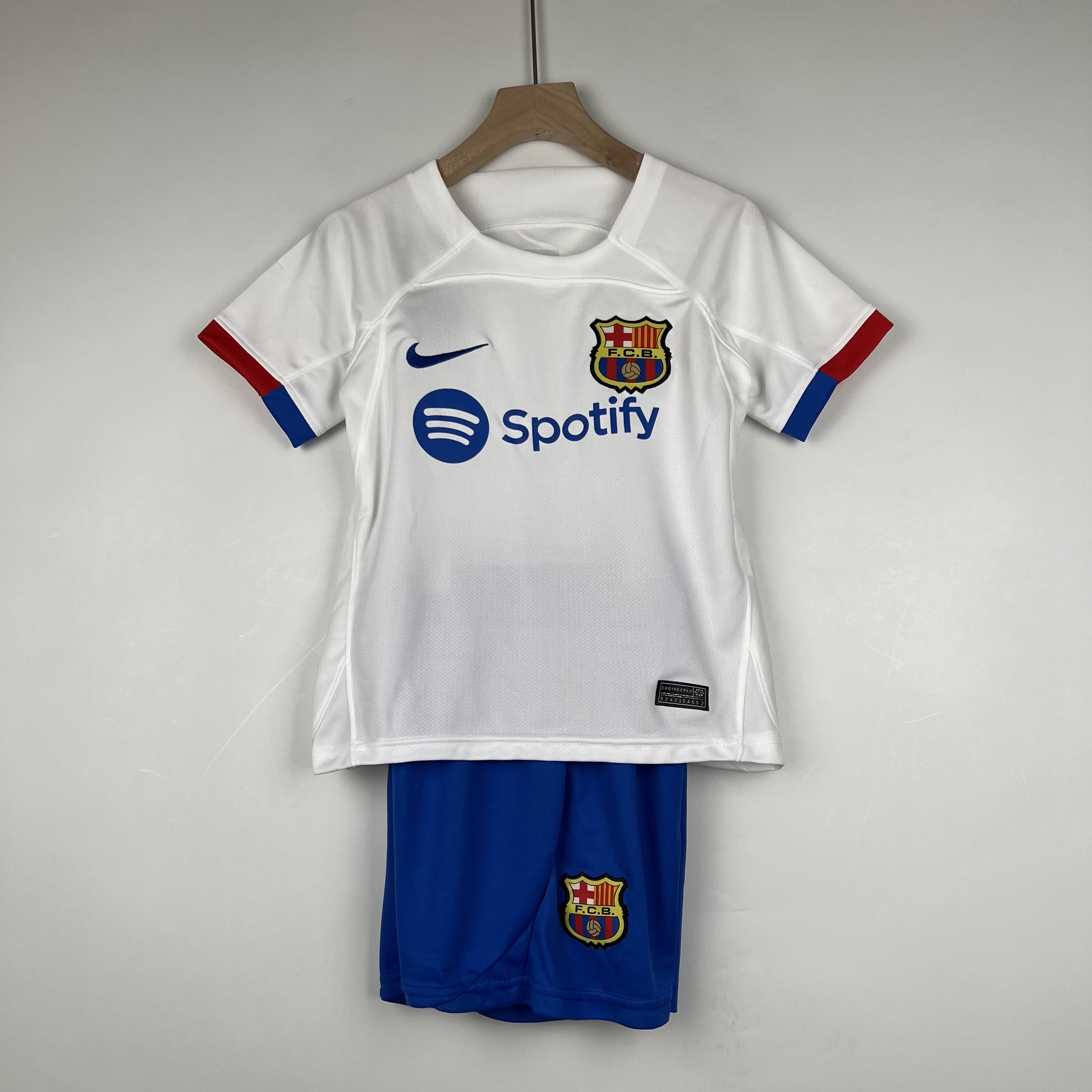 23-24 Messi GRIEZMANN Away Kids Soccer Jerseys Yupoo