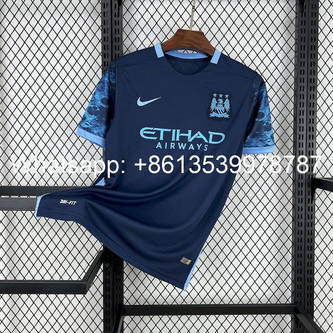 Manchester City 2015/16 Away Retro Jersey