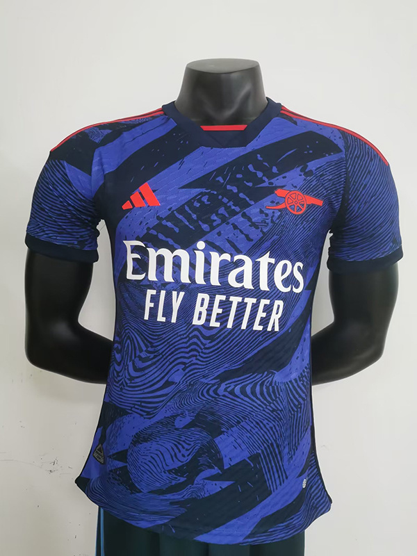 23-24 Arsenal Blue Player Version Soccer Jerseys Yupoo
