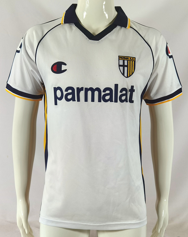 03-04 Parma Away Retro Soccer Jerseys Yupoo