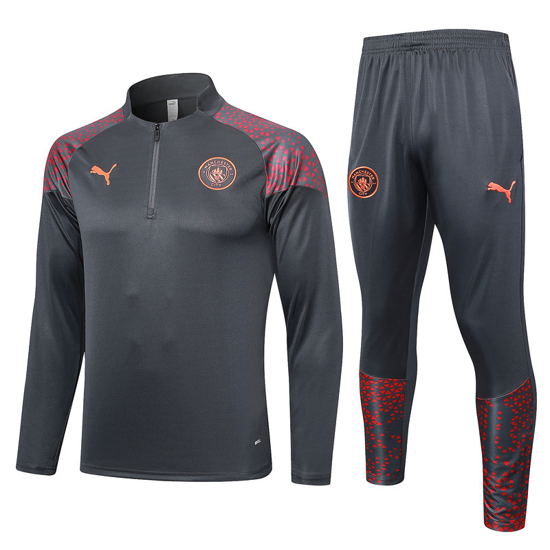 23-24 Manchester City Long Sleeve Training Suit Yupoo