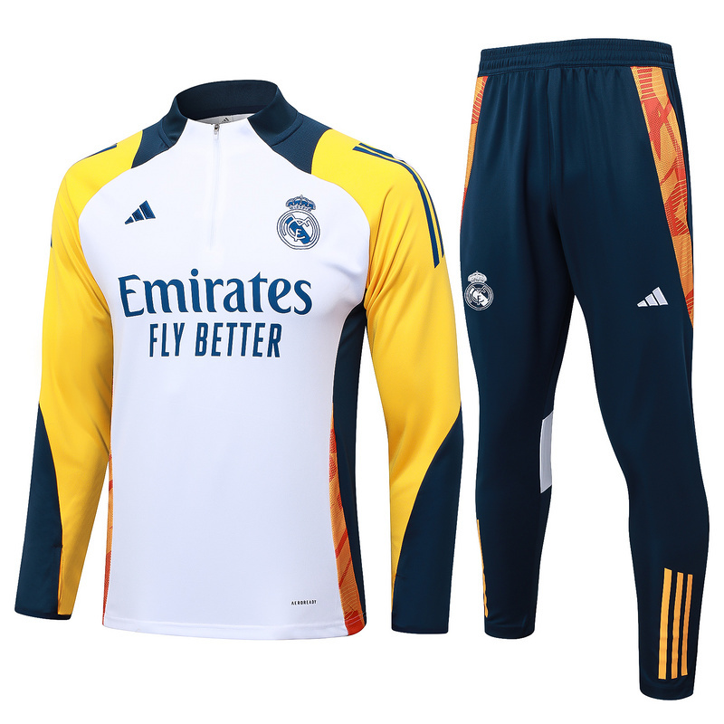 24-25 Real Madrid Long Sleeve Training Suit Yupoo