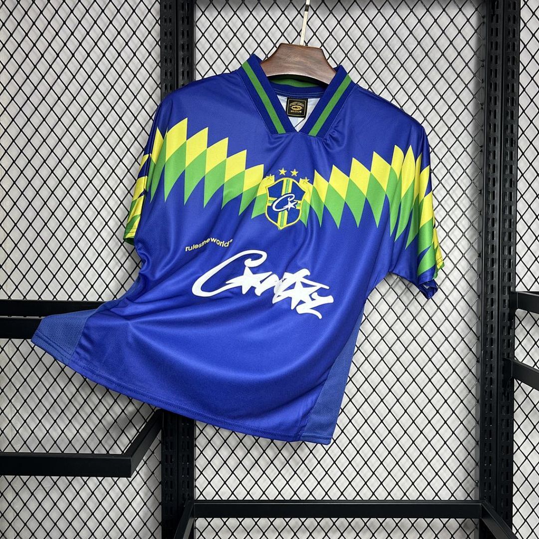 Brazil 1995 Away Corteiz Retro Jersey S-XXL
