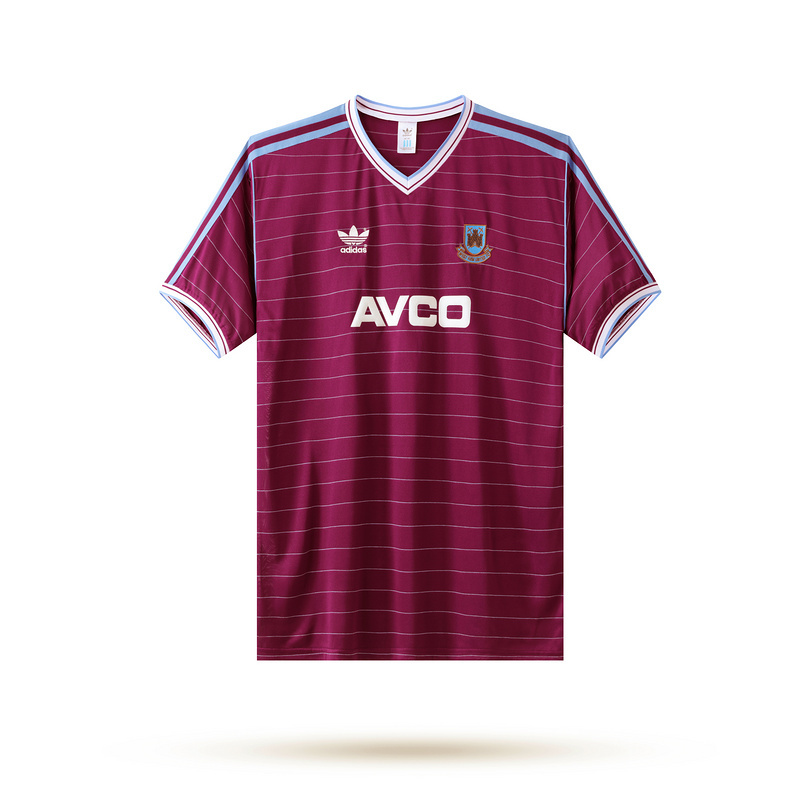1986 West Ham Home Retro Soccer Jerseys Yupoo