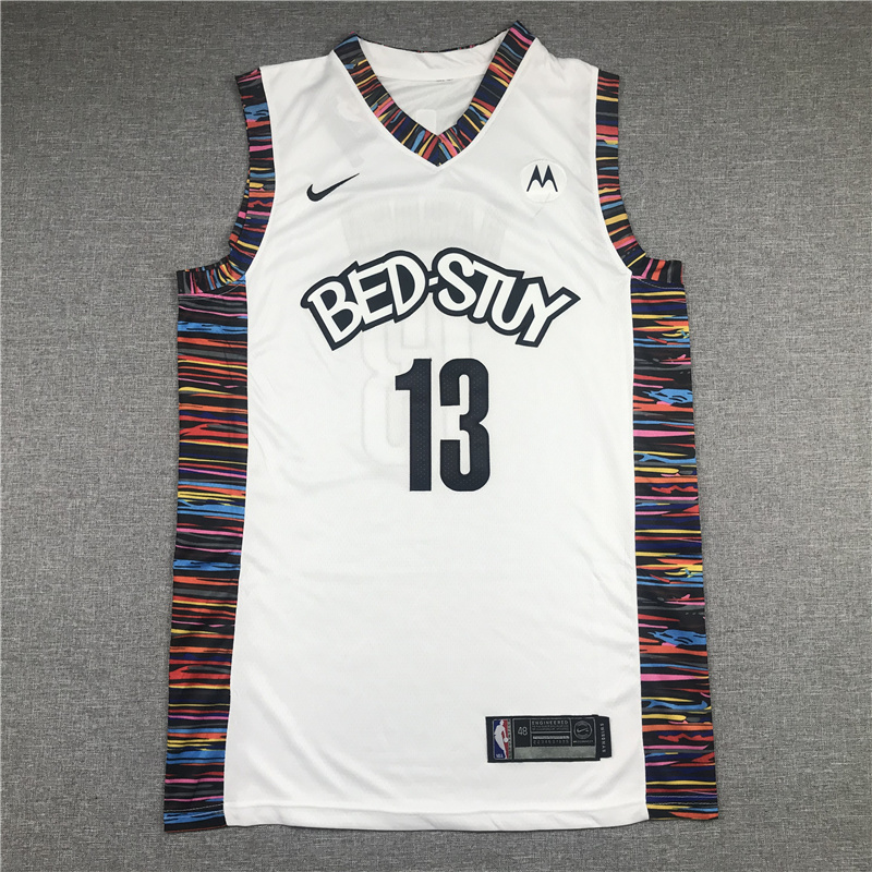 Nets #13 City Edition Embroidery