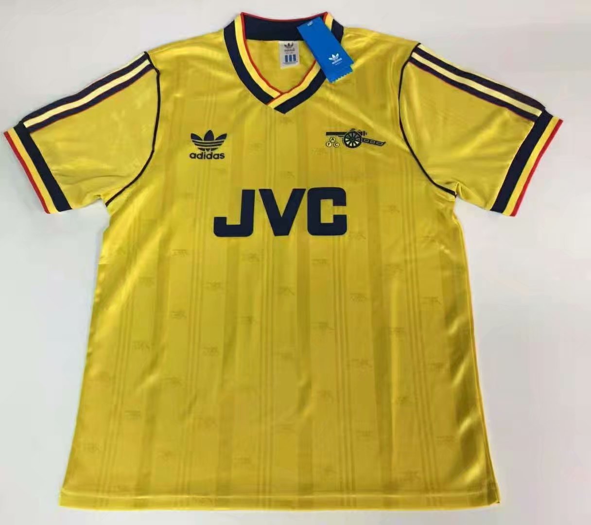 86-88 Arsenal Away Retro Soccer Jerseys Yupoo