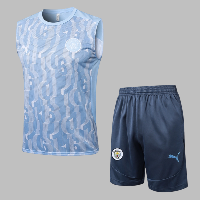 25-26 Manchester City Training Soccer Vest Yupoo