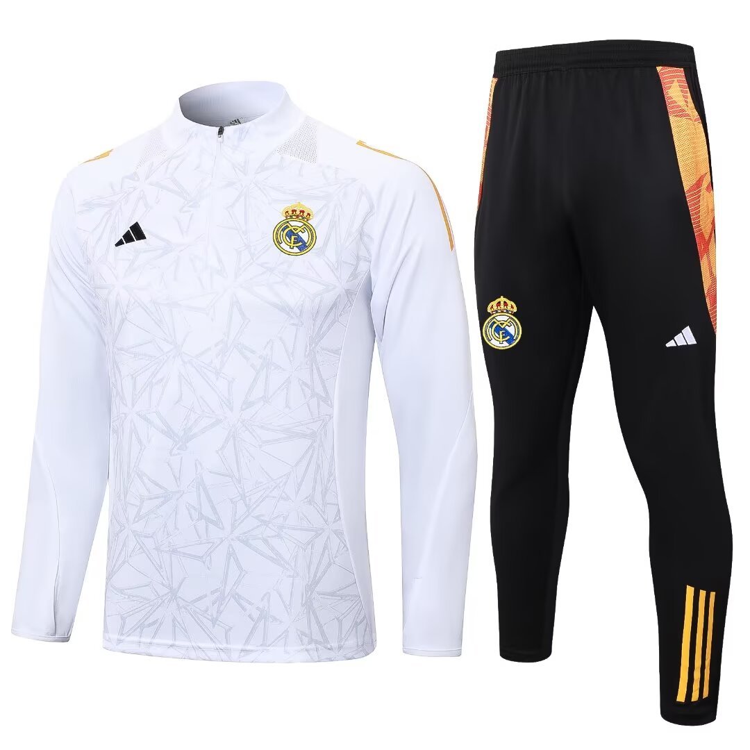 24-25 Real Madrid Long Sleeve Training Suit Yupoo