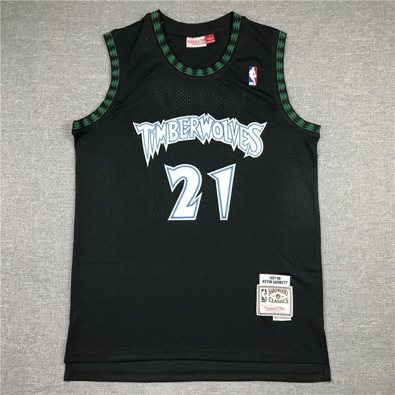 Timberwolves #21 Embroidery