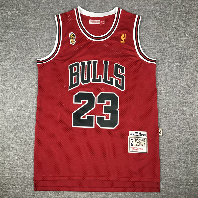 96-97 Bulls #23 Embroidery