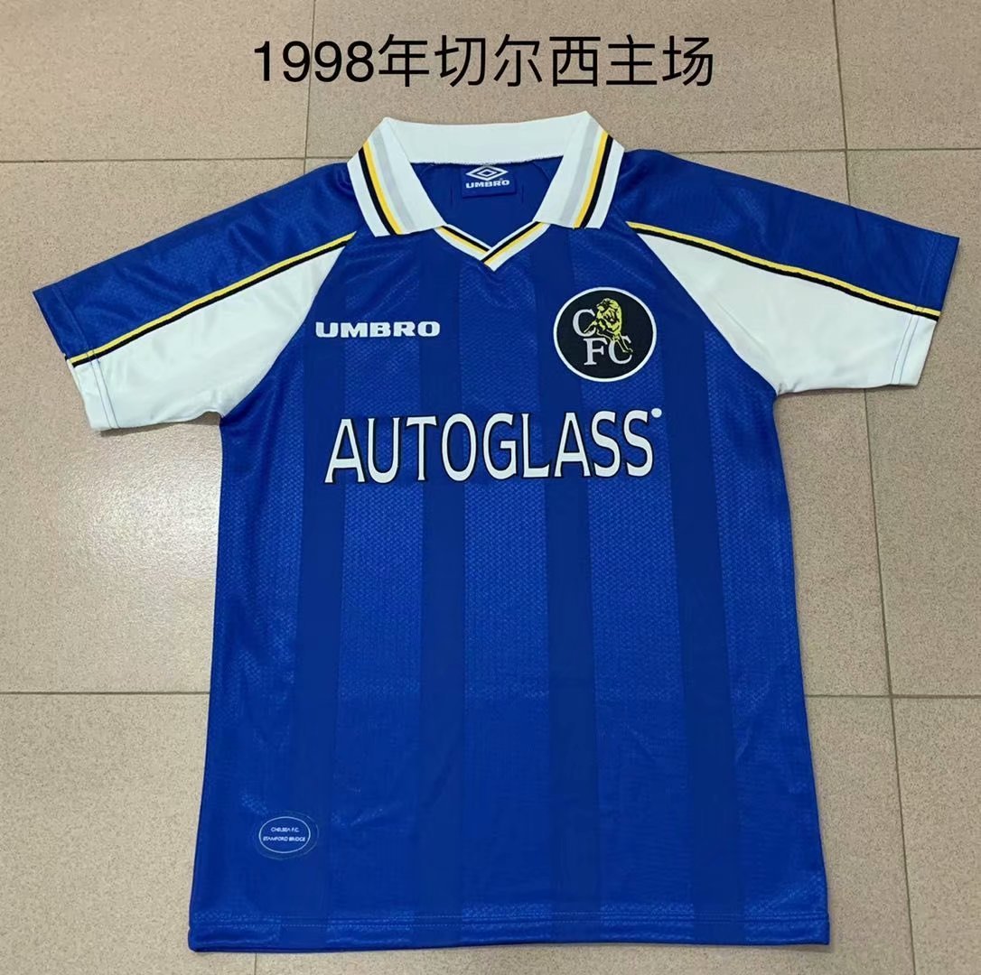 1998 Chelsea Home Retro Soccer Jerseys Yupoo