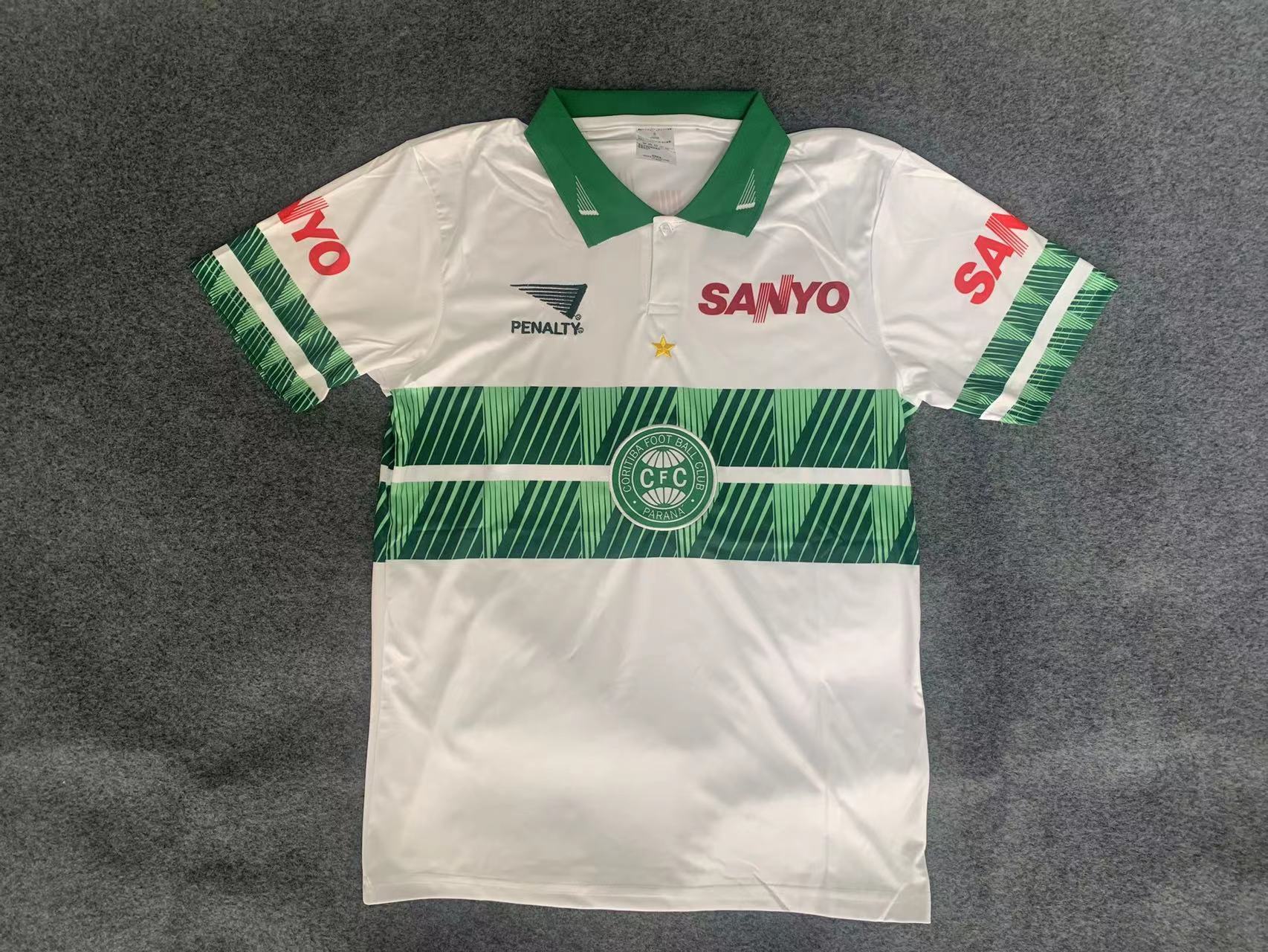 97-98 Coritiba Home Retro Soccer Jerseys Yupoo