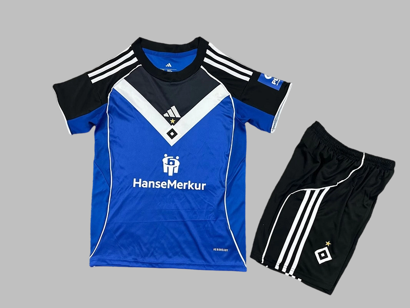 25-26 Hamburger Away Kids Cheap Soccer Jerseys Yupoo