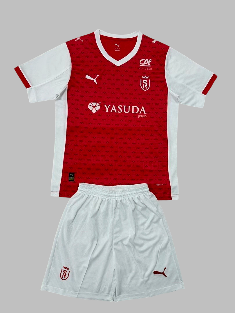 25-26 Reims Home Cheap Soccer Jerseys Yupoo