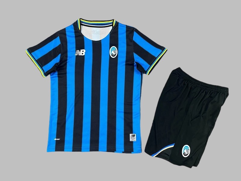 25-26 Atalanta Home Kids Cheap Soccer Jerseys Yupoo
