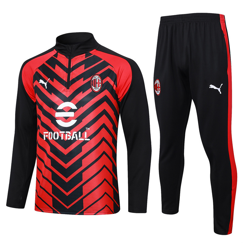 23-24 AC Milan Long Sleeve Training Suit Yupoo