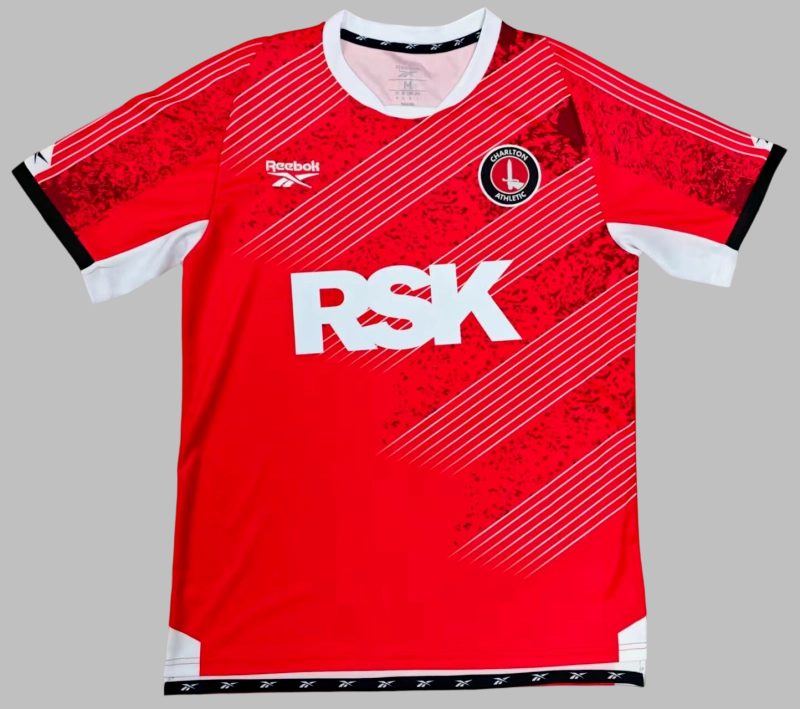 25-26 Charlton Home Soccer Jersery Yupoo
