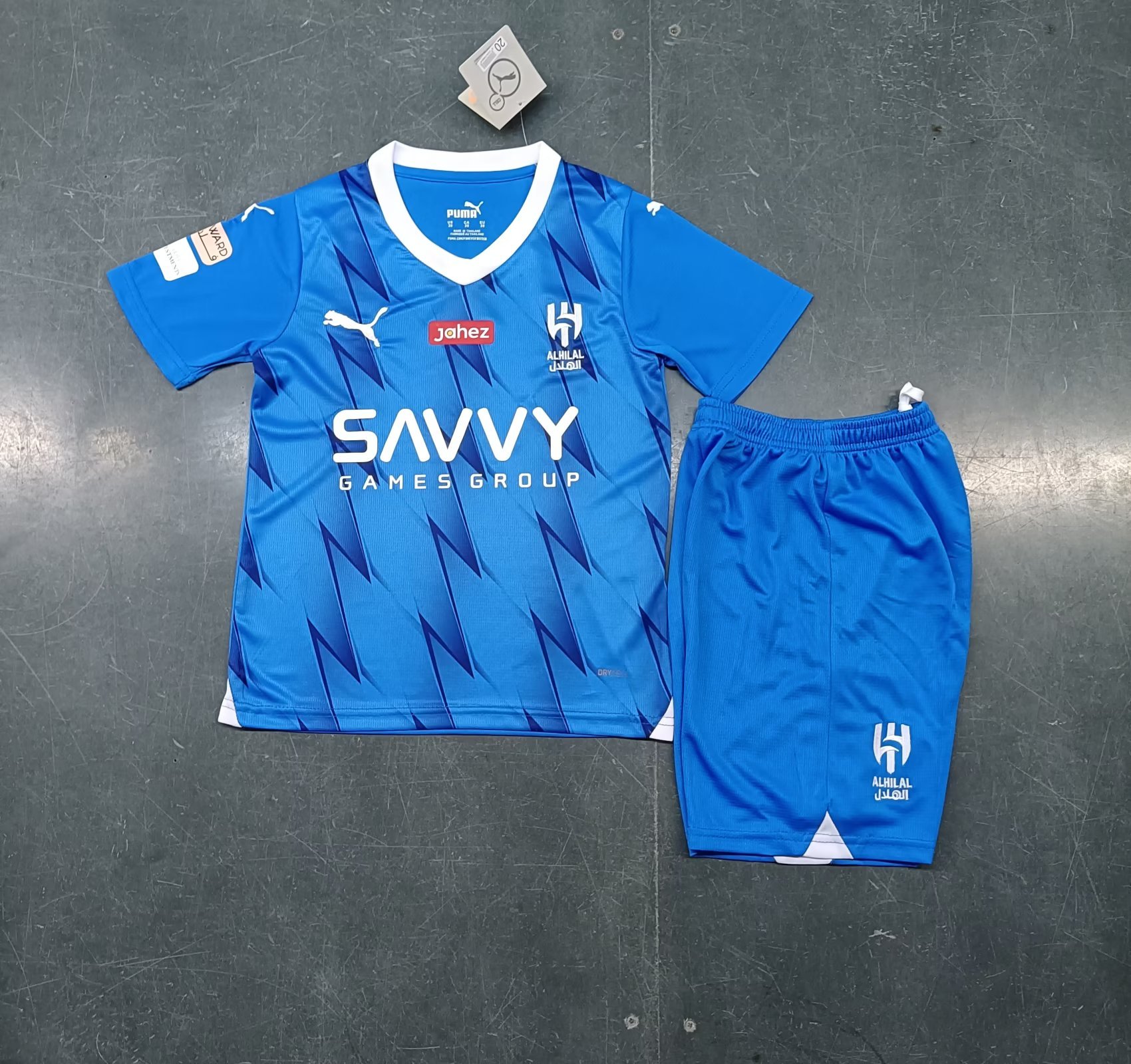 23-24 Al-Hilal Saudi Home Kids Soccer Jerseys Yupoo