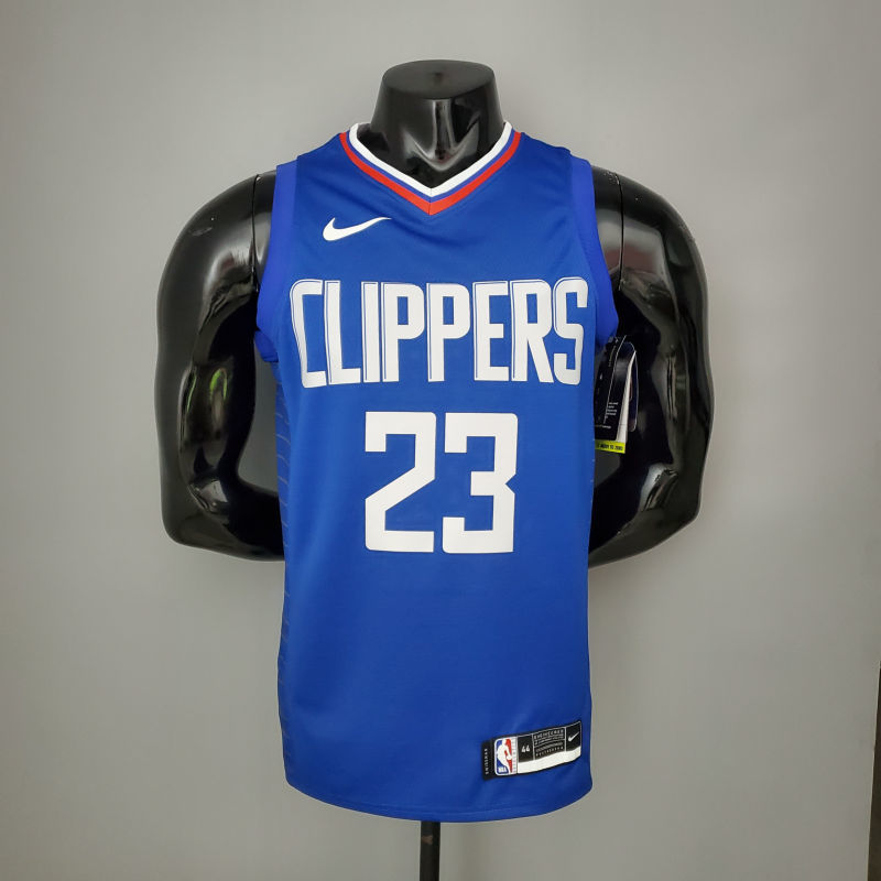 WILLIAMS#23 Clippers Limited Edition Blue NBA Jersey S-XXL