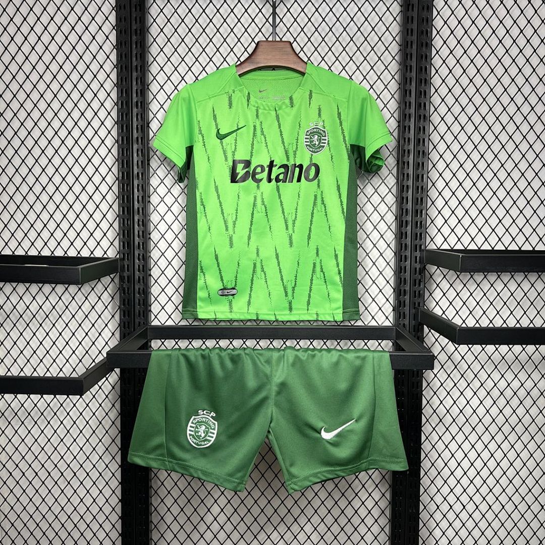 Sporting CP 2024/25 Thirds Away Kids Kit
