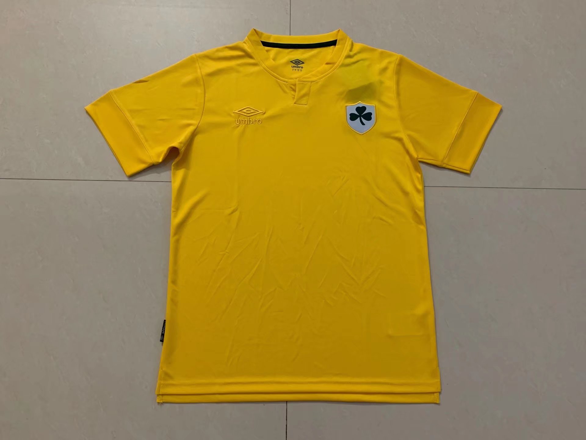 Ireland Yellow 120th Soccer Jerseys Yupoo
