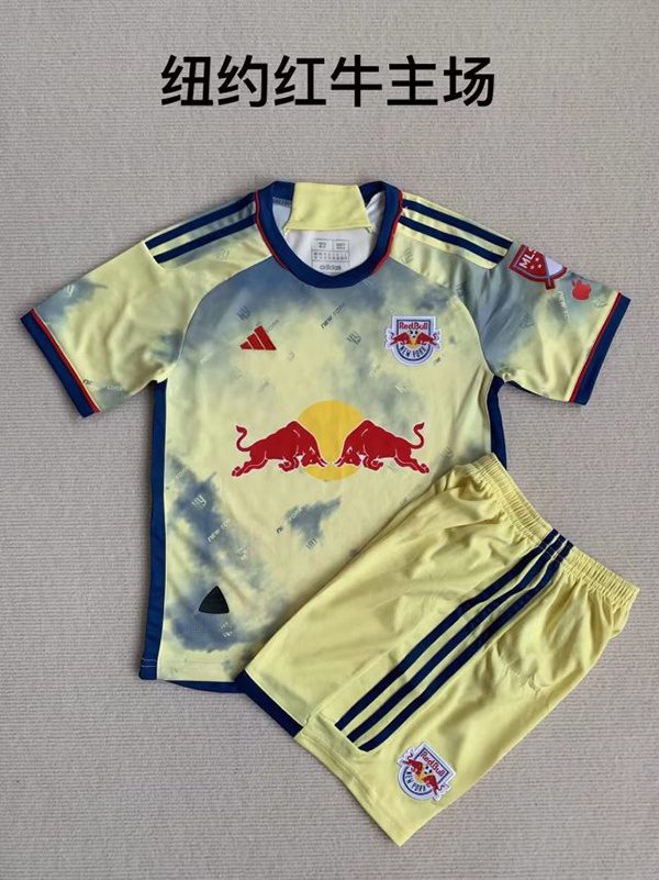 23-24 New York Red Bull Home Kids Soccer Jerseys Yupoo