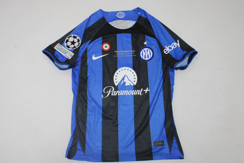 22-23 Inter Milan Home UCL FINAL Soccer Jerseys Yupoo