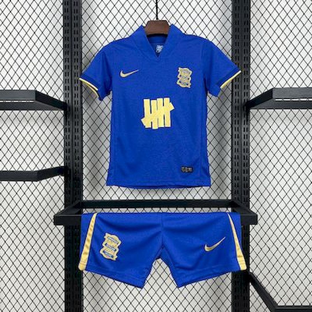Birmingham City F.C. 2025/26 Home Jersey Kids Kit