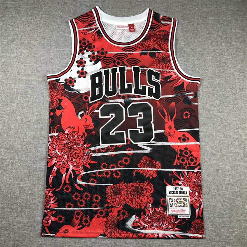 23-24 Bulls #23 Embroidery
