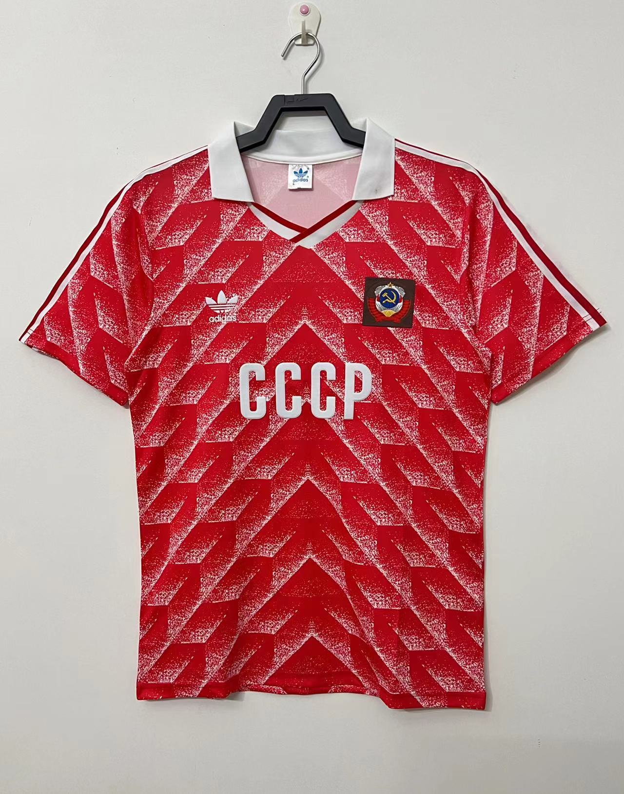 1987-88 Soviet Union Home Retro Soccer Jerseys Yupoo