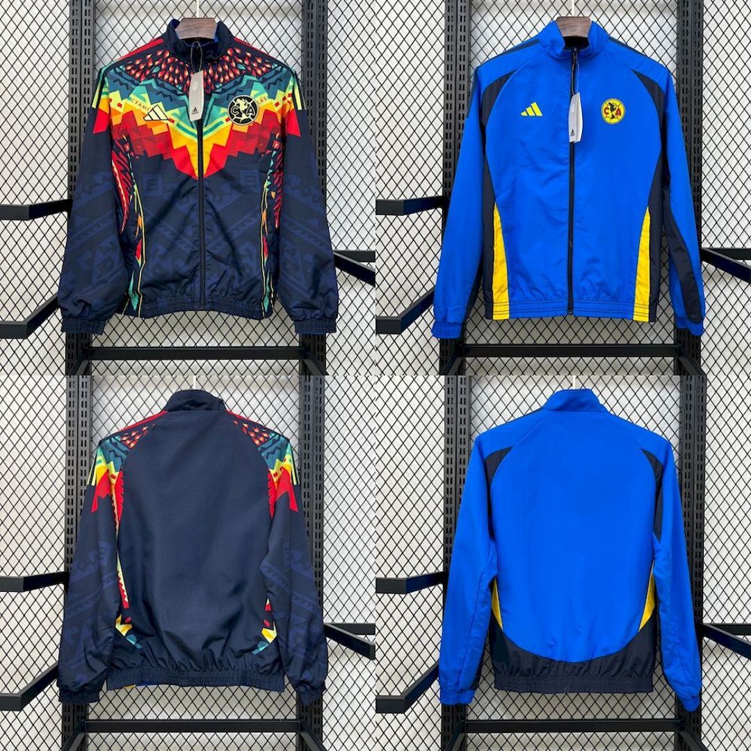 Club America 2025 Double-Sided Windbreaker