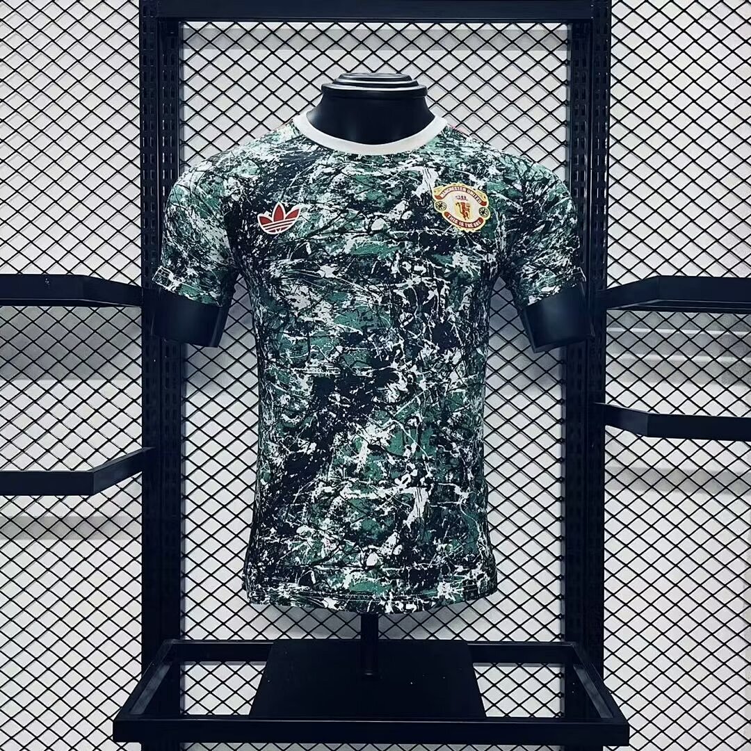 Manchester United 2024/25 Stone Roses Originals Icon Edition Jersey Player Version