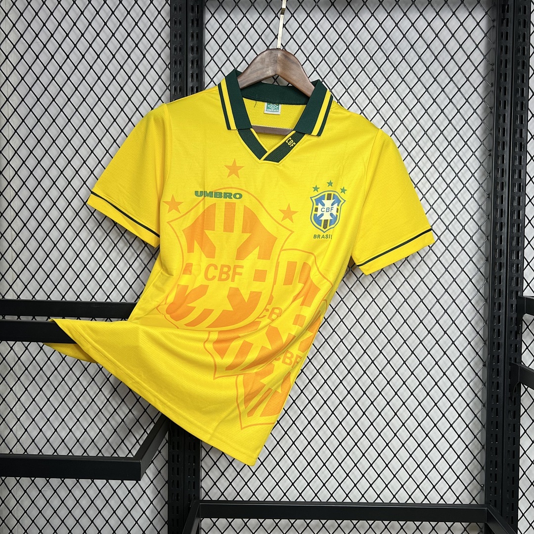 Brazil 1994 Home Retro Jersey